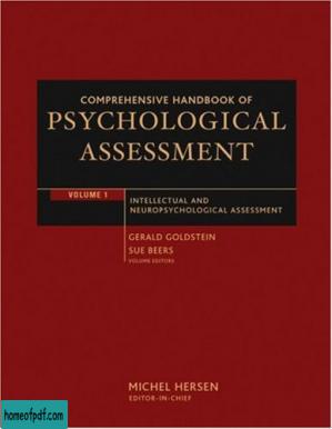 Comprehensive Handbook of Psychological Assessment, Intellectual and Neuropsychological Assessment (Comprehensive Handbook of Psychological Assessment).jpg