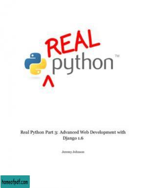 Real Python Part 3: Advanced Web Development with Django 1.6.jpg